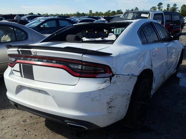 2C3CDXBG7JH114065 - 2018 DODGE CHARGER SX WHITE photo 4