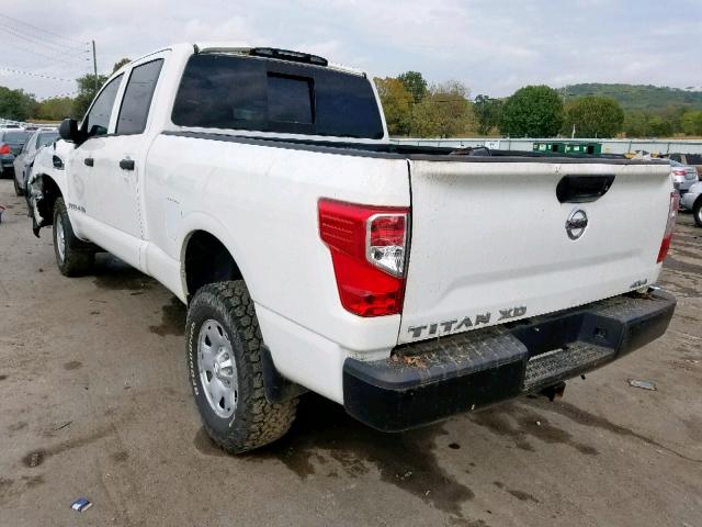 1N6BA1F3XHN567423 - 2017 NISSAN TITAN XD S WHITE photo 3