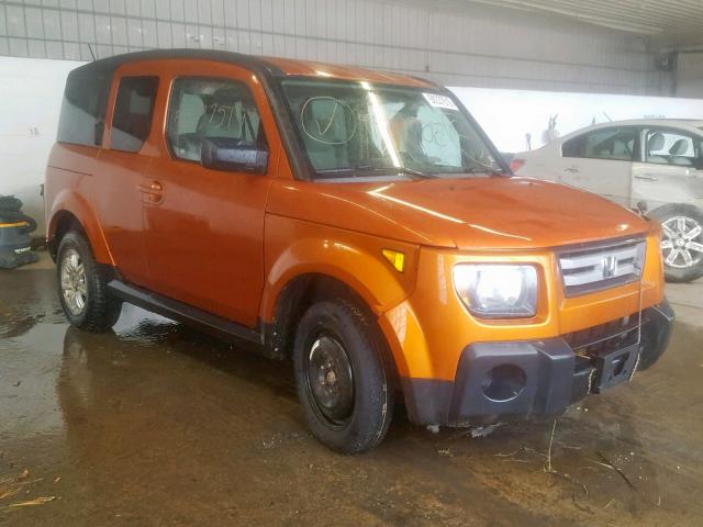 5J6YH287X8L007941 - 2008 HONDA ELEMENT EX ORANGE photo 1