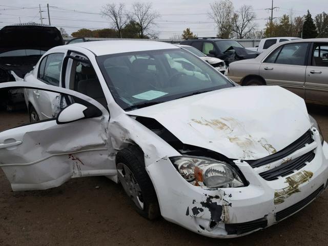 1G1AL58F087137386 - 2008 CHEVROLET COBALT LT WHITE photo 1