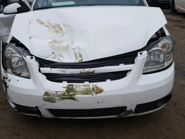 1G1AL58F087137386 - 2008 CHEVROLET COBALT LT WHITE photo 9