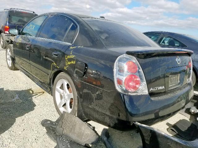 1N4BL11E86C134526 - 2006 NISSAN ALTIMA SE BLACK photo 3