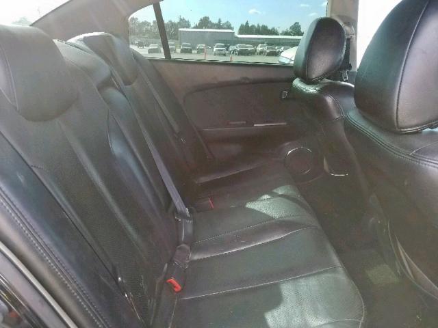 1N4BL11E86C134526 - 2006 NISSAN ALTIMA SE BLACK photo 6