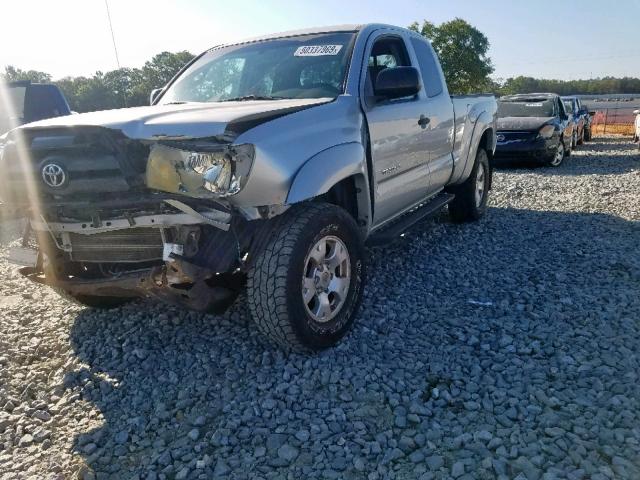 5TETU62N27Z398996 - 2007 TOYOTA TACOMA PRE SILVER photo 2