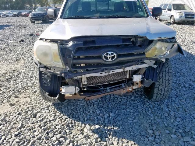 5TETU62N27Z398996 - 2007 TOYOTA TACOMA PRE SILVER photo 9