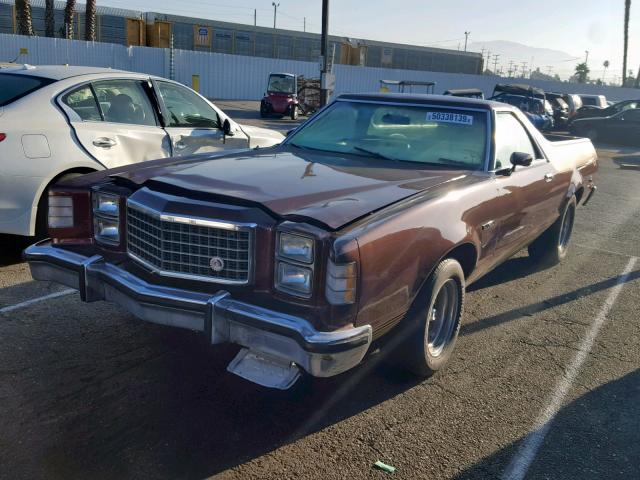 0000009H48H146600 - 1979 FORD RANCHEROGT BROWN photo 2