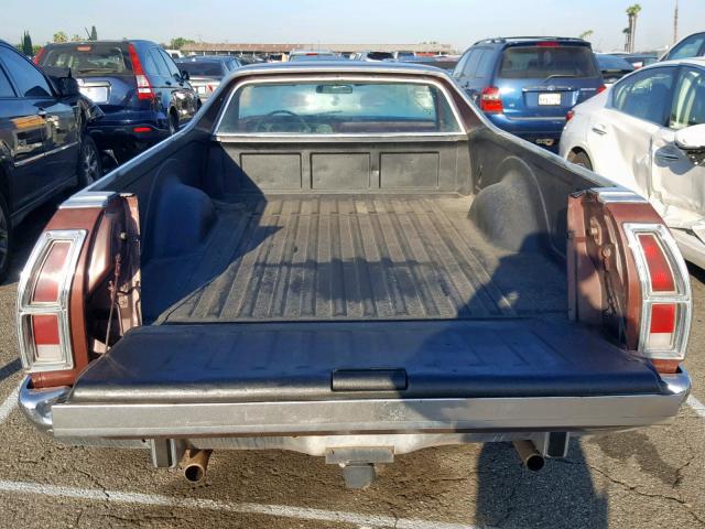 0000009H48H146600 - 1979 FORD RANCHEROGT BROWN photo 6