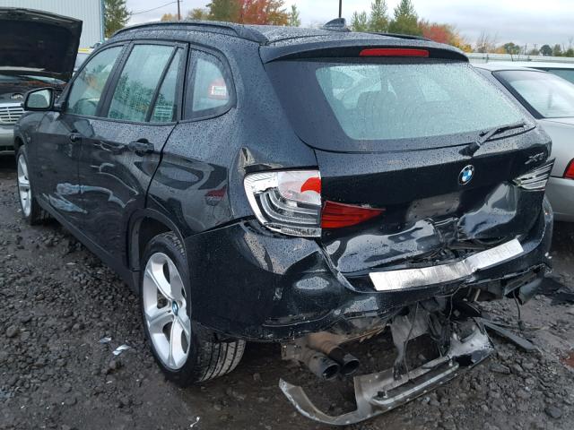 WBAVM5C53DVV90960 - 2013 BMW X1 XDRIVE3 أسود صورة 3