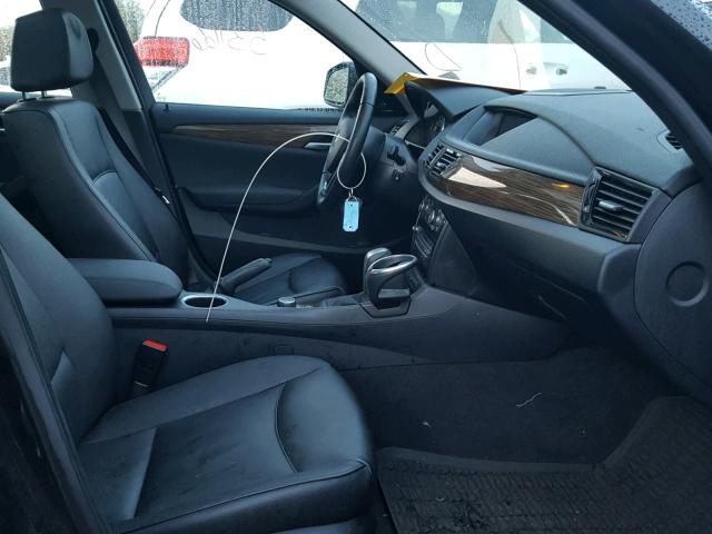 WBAVM5C53DVV90960 - 2013 BMW X1 XDRIVE3 أسود صورة 5