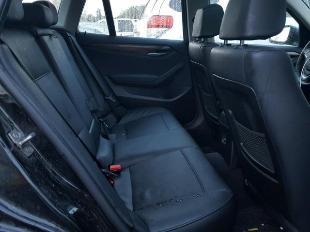 WBAVM5C53DVV90960 - 2013 BMW X1 XDRIVE3 أسود صورة 6