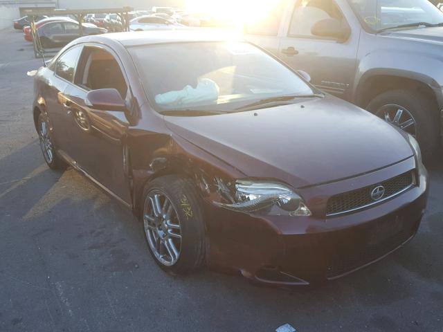 JTKDE177360083887 - 2006 TOYOTA SCION TC ბურგუნდია ფოტო 1