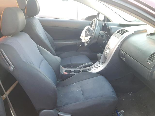 JTKDE177360083887 - 2006 TOYOTA SCION TC ბურგუნდია ფოტო 5
