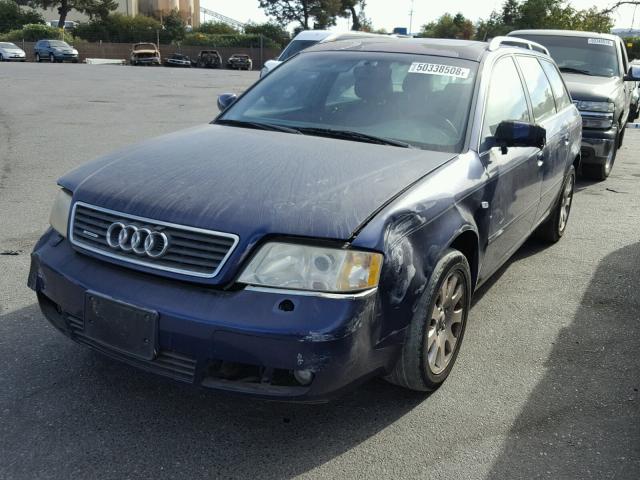 WAUDA34B8XN115757 - 1999 AUDI A6 AVANT Q BLUE photo 2