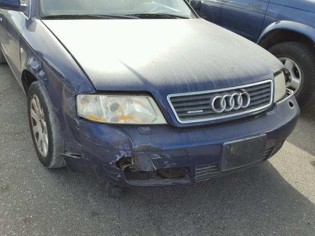 WAUDA34B8XN115757 - 1999 AUDI A6 AVANT Q BLUE photo 9