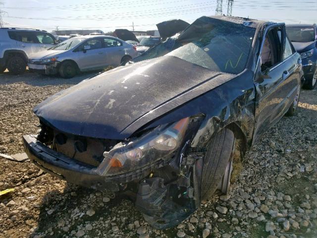 1HGCP36888A029325 - 2008 HONDA ACCORD EXL BLACK photo 2