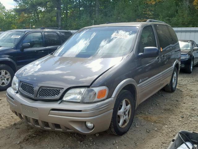 1GMDU03E14D195937 - 2004 PONTIAC MONTANA GRAY photo 2