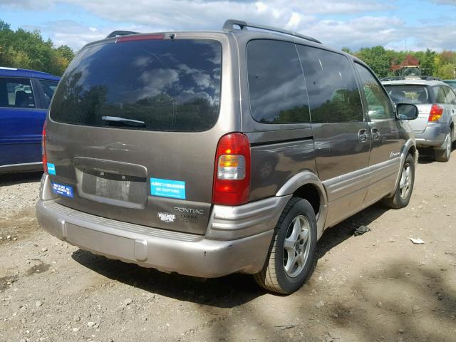 1GMDU03E14D195937 - 2004 PONTIAC MONTANA GRAY photo 4