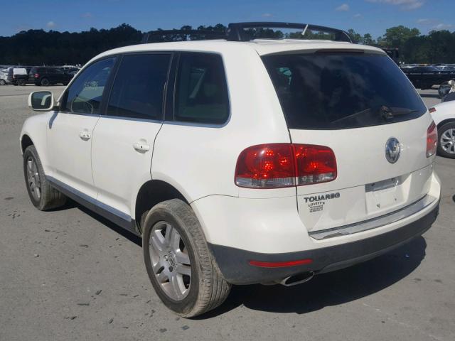 WVGZM77L06D035980 - 2006 VOLKSWAGEN TOUAREG 4. WHITE photo 3