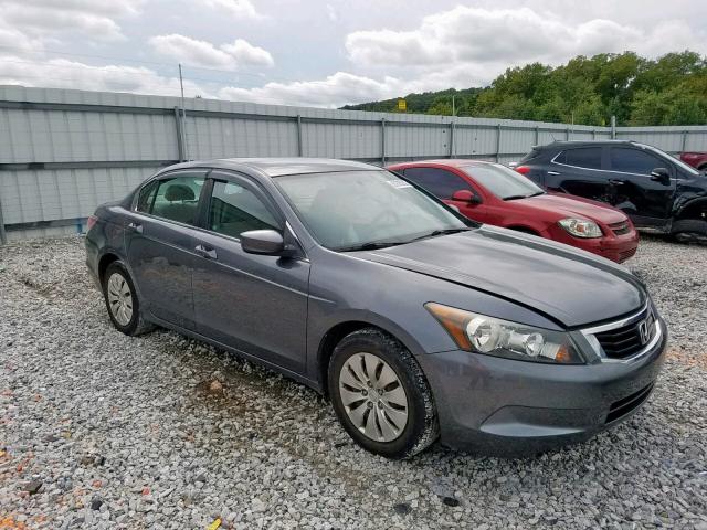 1HGCP26369A201447 - 2009 HONDA ACCORD LX GRAY photo 1