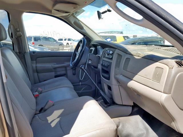 3D7KA28C93G733413 - 2003 DODGE RAM 2500 S Բեժ լուսանկար 5