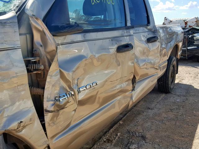 3D7KA28C93G733413 - 2003 DODGE RAM 2500 S Բեժ լուսանկար 9