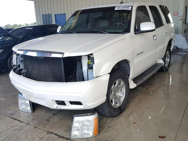 1GYEK63N72R300475 - 2002 CADILLAC ESCALADE L CREAM photo 2