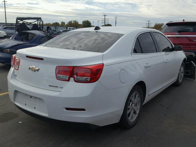 1G11A5SL1EF229645 - 2014 CHEVROLET MALIBU LS WHITE photo 4