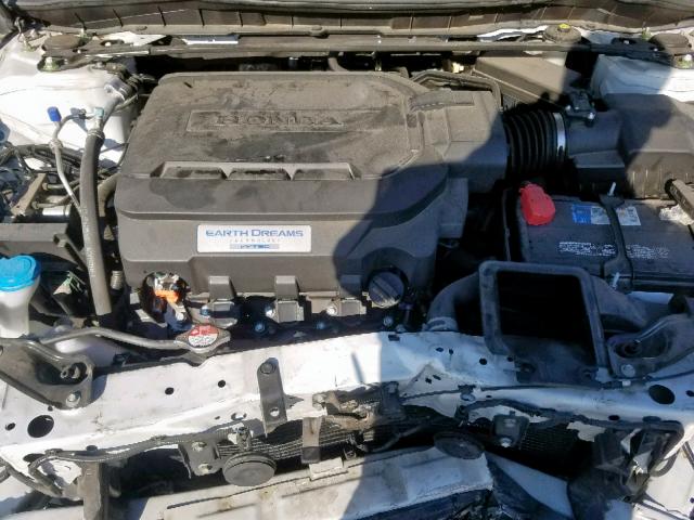 1HGCR3F8XHA029577 - 2017 HONDA ACCORD EXL WHITE photo 7