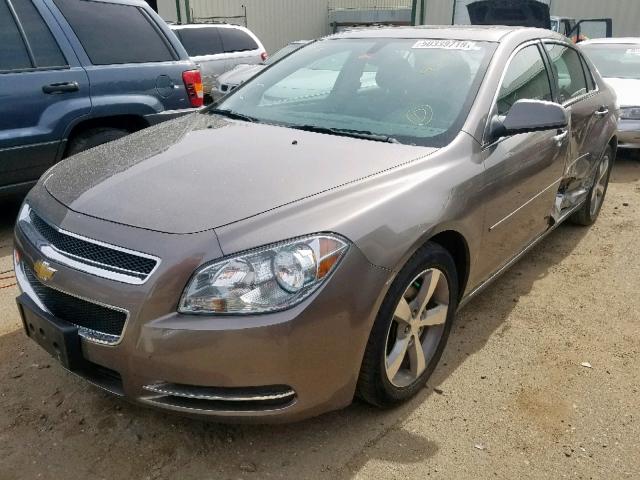1G1ZC5E06CF205143 - 2012 CHEVROLET MALIBU 1LT 灰色 照片 2