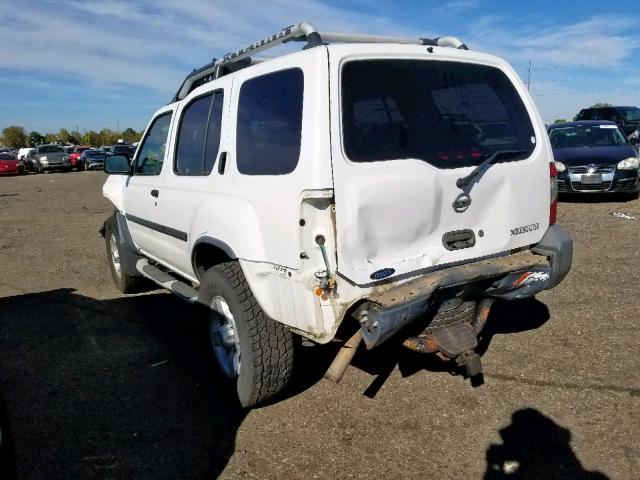 5N1ED28Y64C685363 - 2004 NISSAN XTERRA XE WHITE photo 3