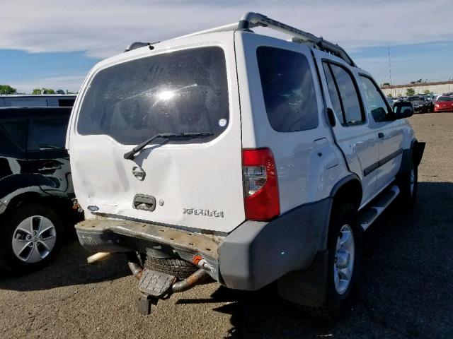 5N1ED28Y64C685363 - 2004 NISSAN XTERRA XE WHITE photo 4