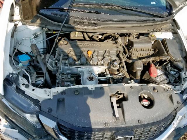 19XFB2F94EE050453 - 2014 HONDA CIVIC EXL 白色 照片 7