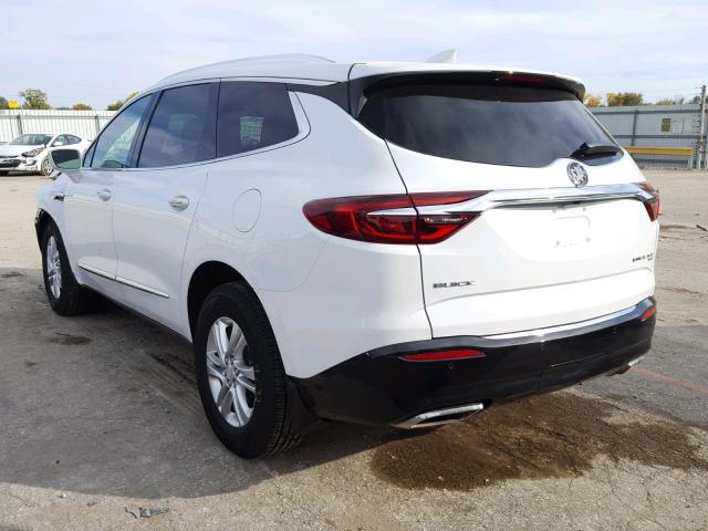 5GAEVBKW0JJ157786 - 2018 BUICK ENCLAVE PR WHITE photo 3