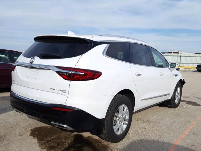 5GAEVBKW0JJ157786 - 2018 BUICK ENCLAVE PR WHITE photo 4