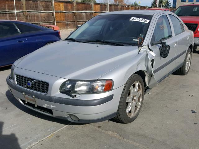 YV1RH59H942414789 - 2004 VOLVO S60 2.5T SILVER photo 9