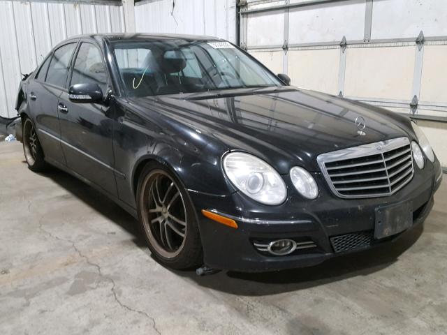 WDBUF56XX8B194472 - 2008 MERCEDES-BENZ E 350 BLACK photo 1