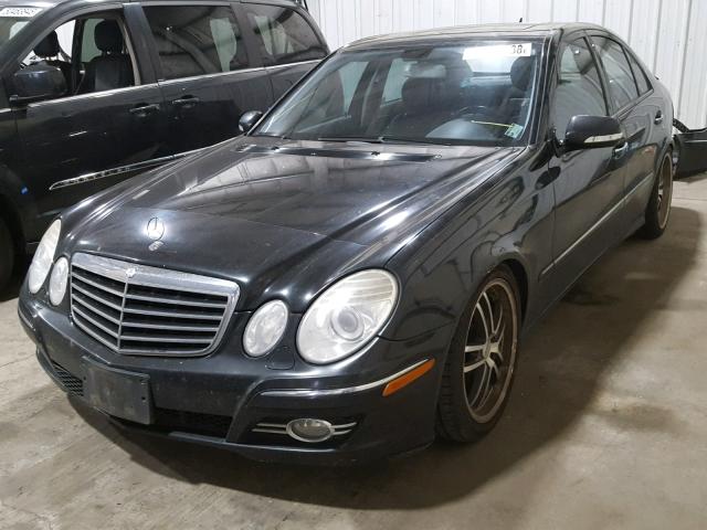 WDBUF56XX8B194472 - 2008 MERCEDES-BENZ E 350 BLACK photo 2