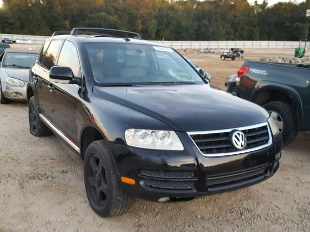 WVGBC77LX4D071340 - 2004 VOLKSWAGEN TOUAREG 3. BLACK photo 1