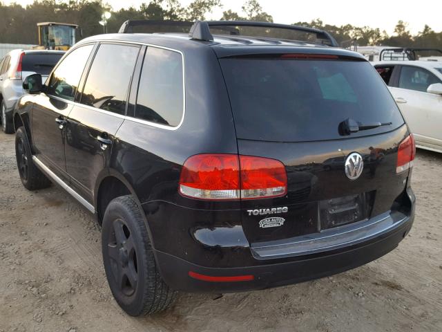 WVGBC77LX4D071340 - 2004 VOLKSWAGEN TOUAREG 3. BLACK photo 3