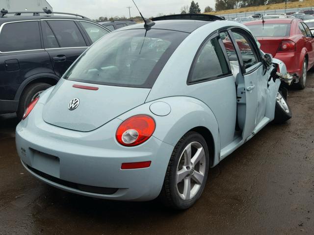 3VWRW3AG5AM018928 - 2010 VOLKSWAGEN NEW BEETLE BLUE photo 4