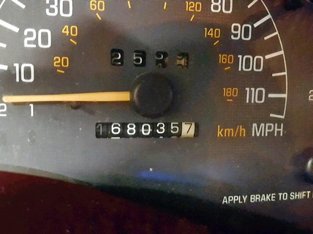 1G2WR12172F218842 - 2002 PONTIAC GRAND PRIX MAROON photo 8