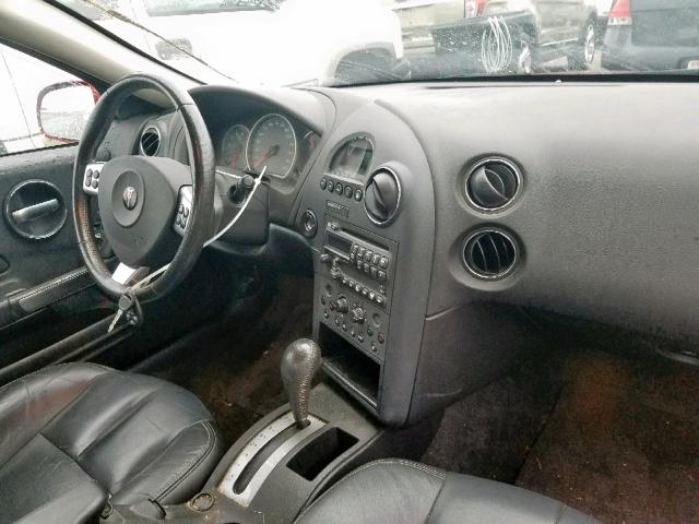 2G2WP552281143095 - 2008 PONTIAC GRAND PRIX RED photo 9