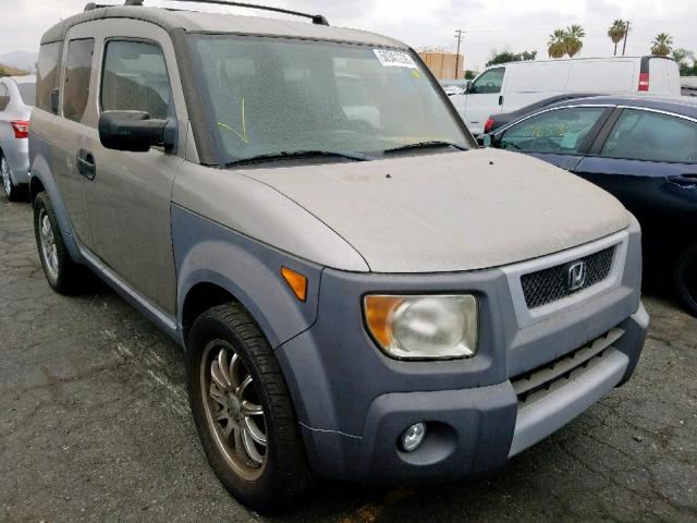 5J6YH18523L000614 - 2003 HONDA ELEMENT EX GRAY photo 1