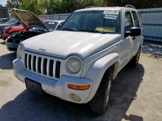 1J4GK58K23W536214 - 2003 JEEP LIBERTY LI WHITE photo 2