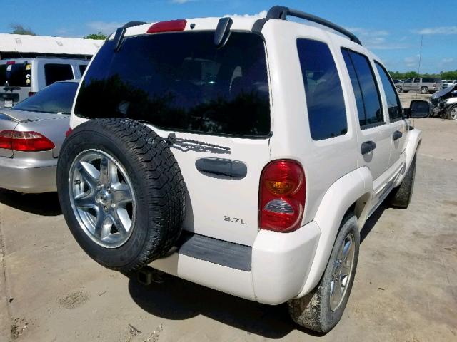 1J4GK58K23W536214 - 2003 JEEP LIBERTY LI WHITE photo 4