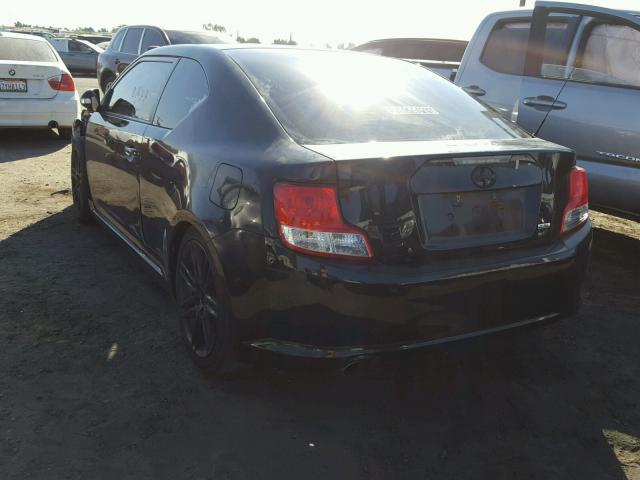 JTKJF5C70C3039238 - 2012 TOYOTA SCION TC 黑色 照片 3