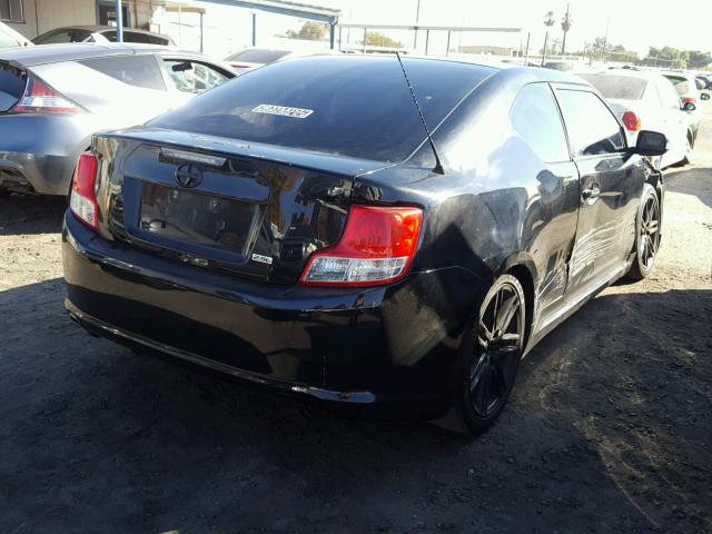 JTKJF5C70C3039238 - 2012 TOYOTA SCION TC 黑色 照片 4