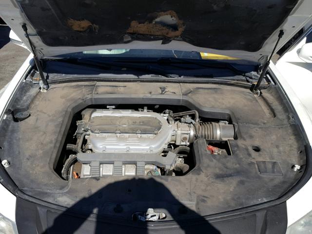 19UUA96579A005453 - 2009 ACURA TL WHITE photo 7