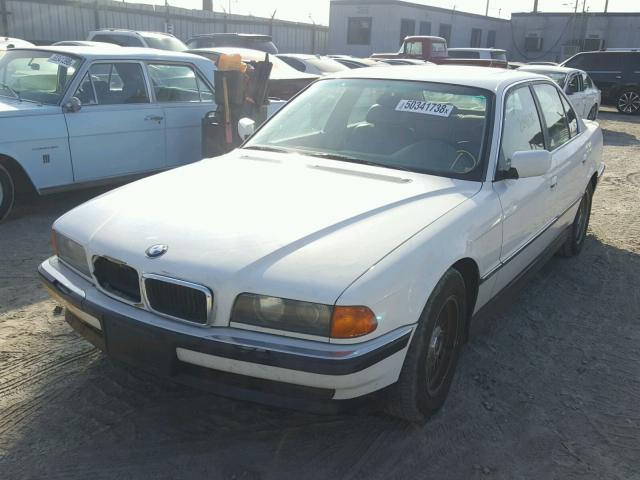WBAGF6320SDH05423 - 1995 BMW 740 I AUTO WHITE photo 2