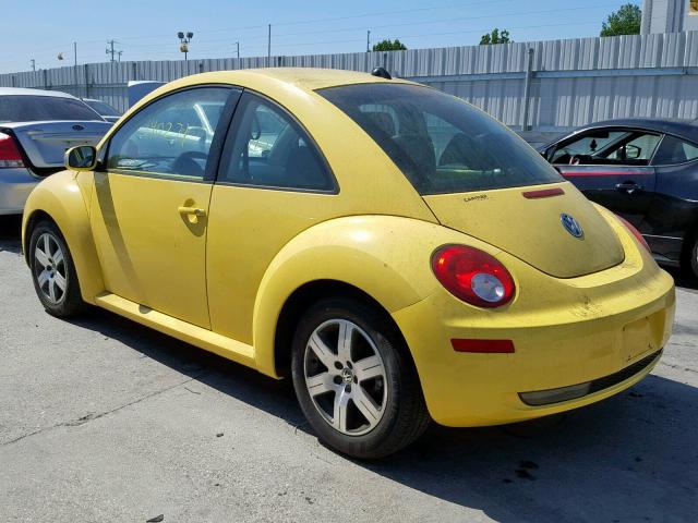 3VWRG31C36M408671 - 2006 VOLKSWAGEN NEW BEETLE ყვითელი ფოტო 3